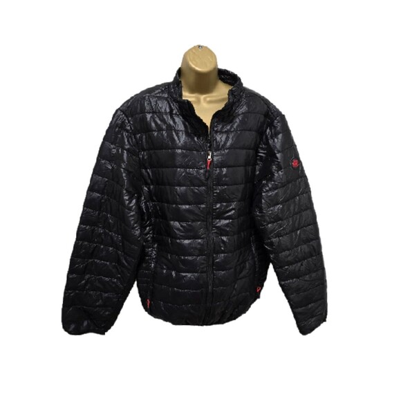 Thermal Puffer Jacket Mens XL Swiss Cross Lightweight Quilted Insulated Winter - Picture 1 of 11